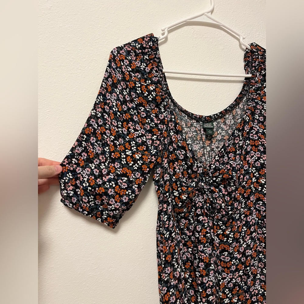 Wild Fable Floral Print Women's Mini Dress